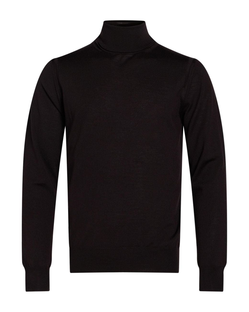 Paolo Pecora Black Turtleneck for men