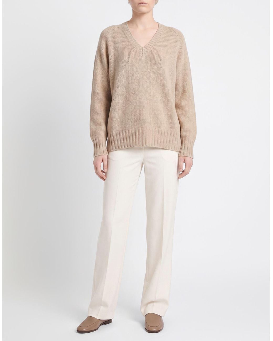 Pullover Aragona de color Natural