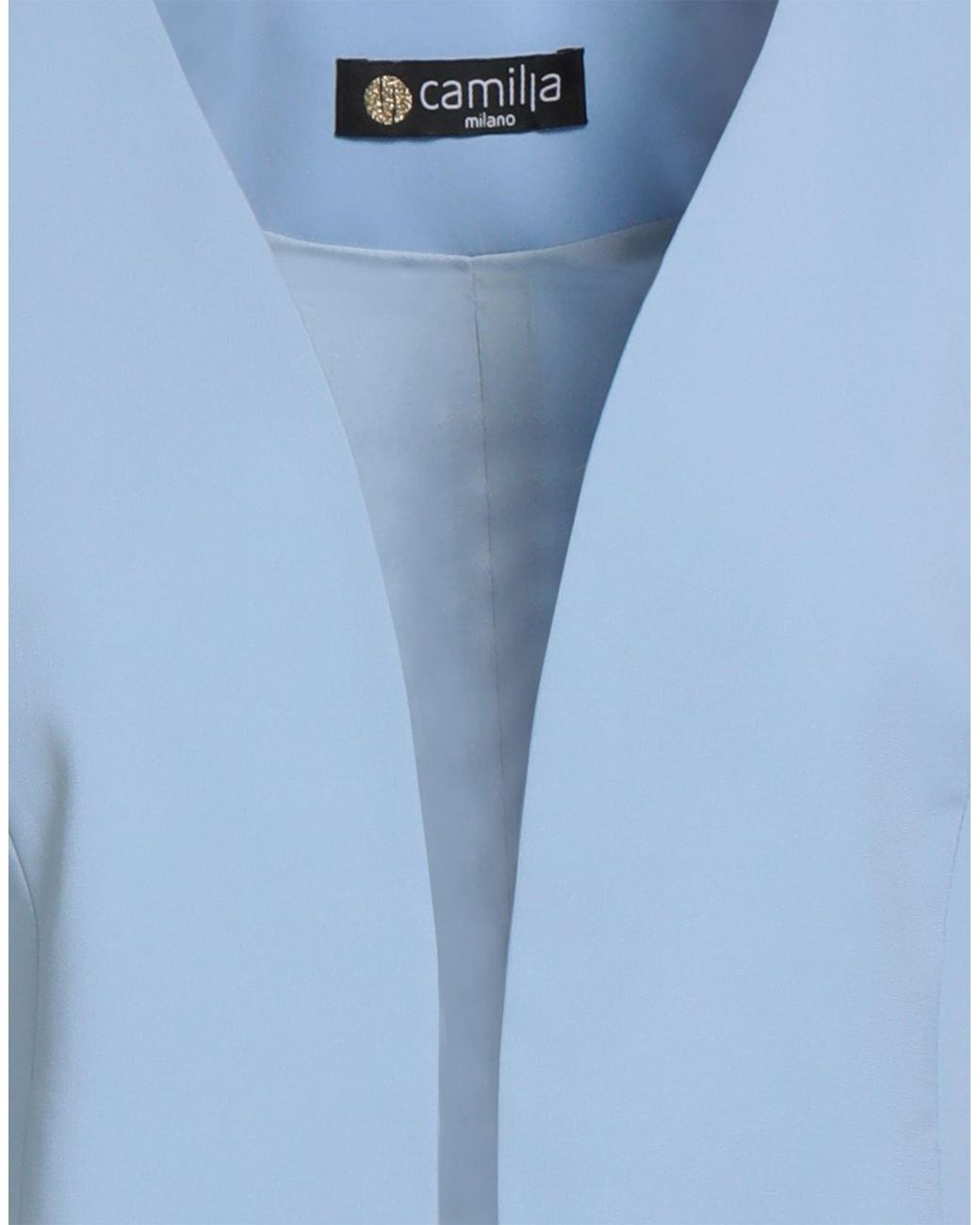 Camilla Blue Jacket Polyester, Elastane