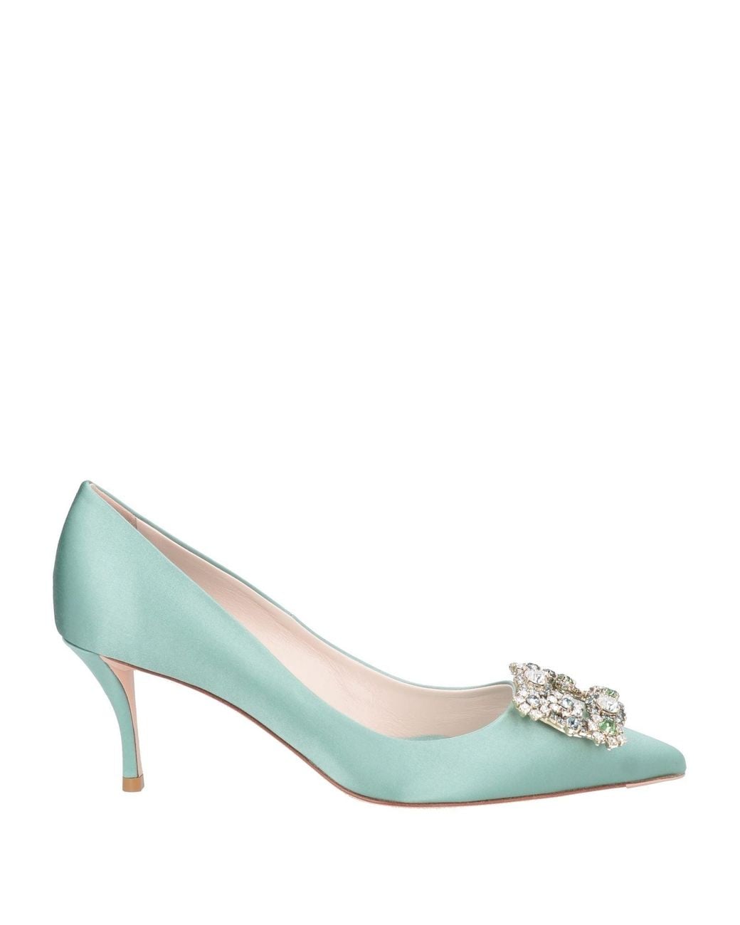 Roger Vivier Green Pumps