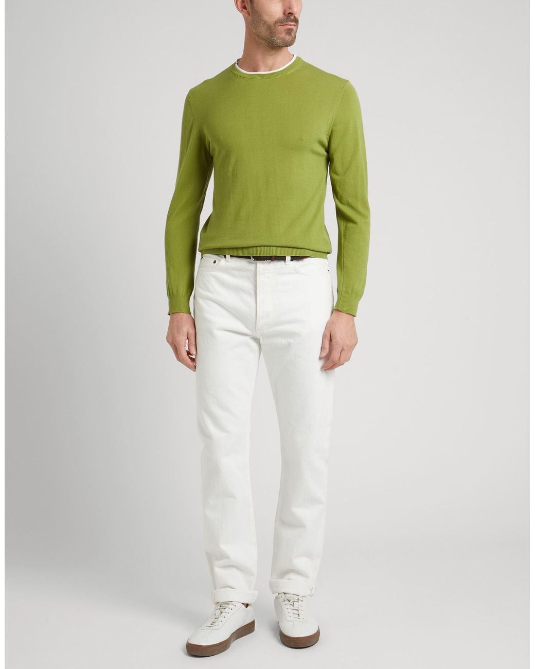 Daniele Fiesoli Green Jumper for men