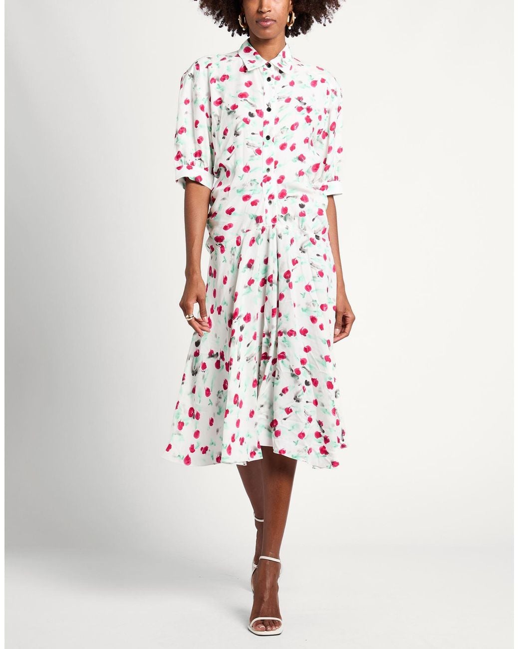 Robe Midi Marni en coloris White