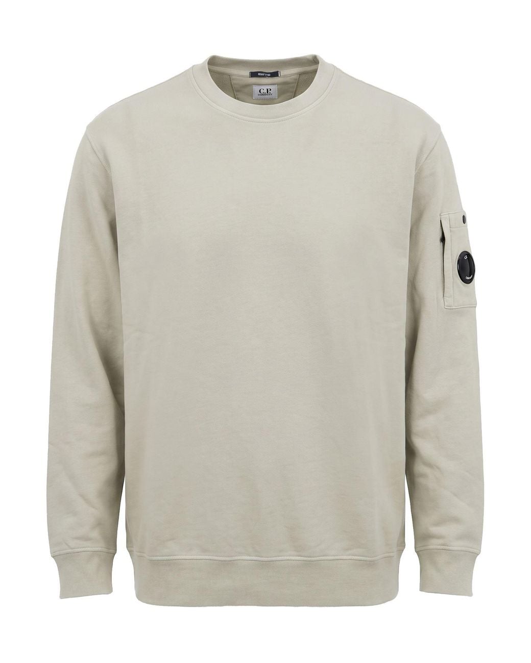 C P Company Gray Light Sweatshirt Cotton for men