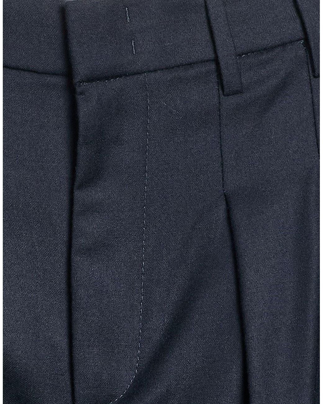 Dondup Blue Pants Virgin Wool, Elastane