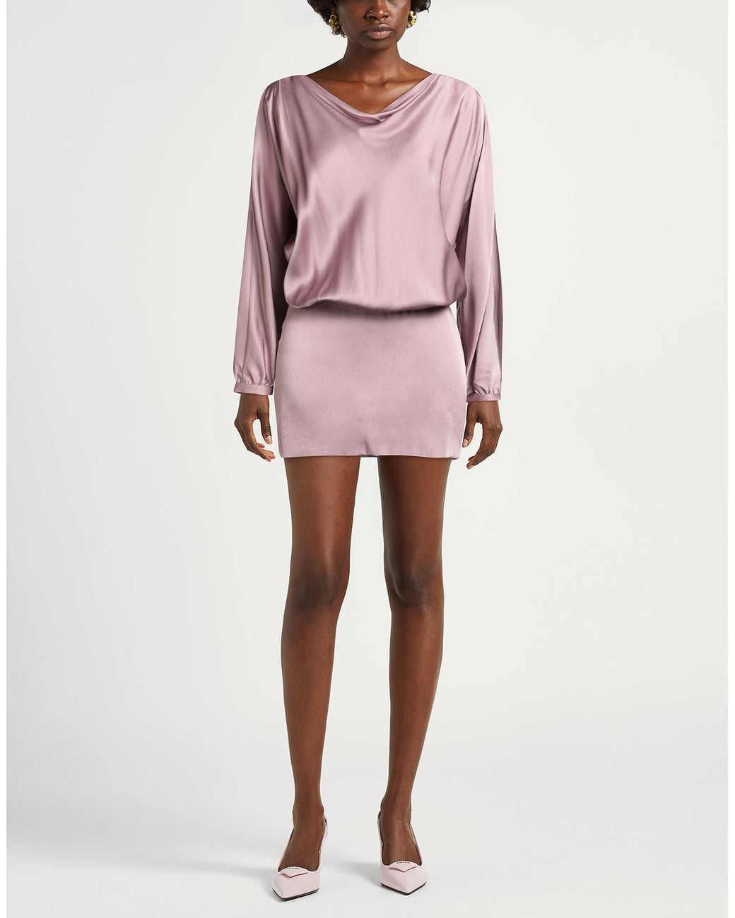Semicouture Pink Mini Dress