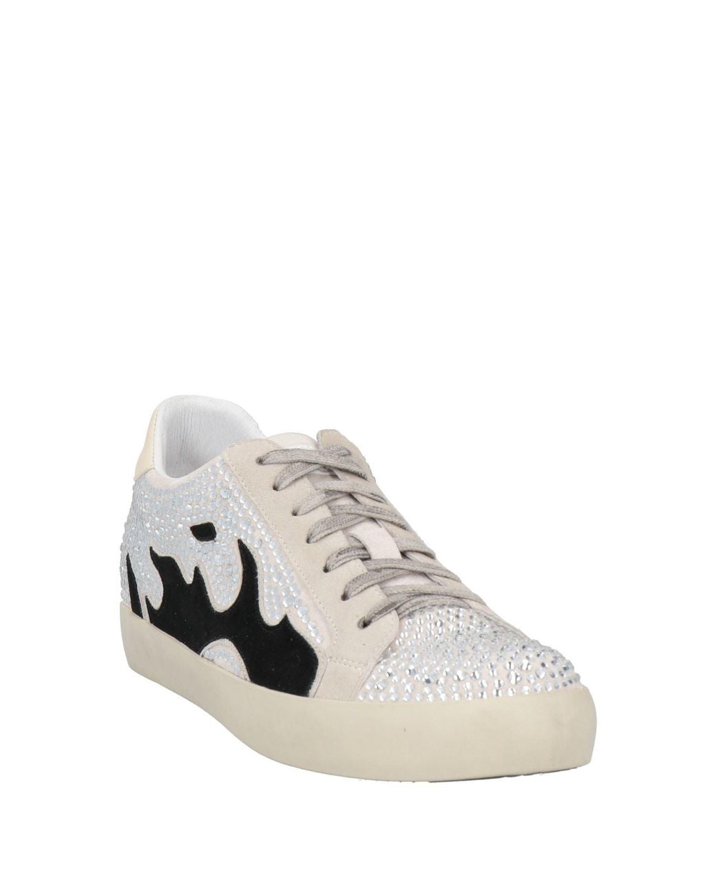 Bibi Lou Multicolor Taupe Sneakers Leather
