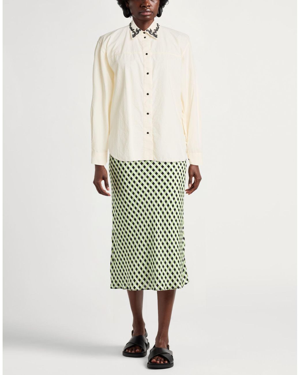 Camisa Barena de color White