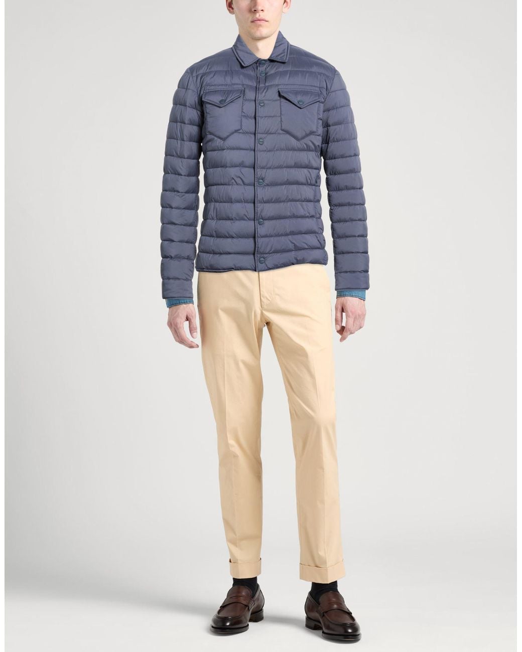 Herno Blue Legend Puffer Polyamide, Polyurethane, Acetate, Polyester for men