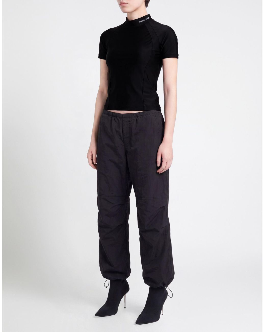 T By Alexander Wang Black T-Shirts