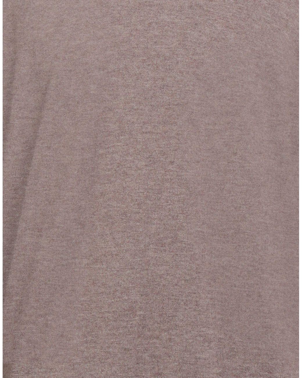 Alpha Studio Brown Sweater Geelong Wool for men