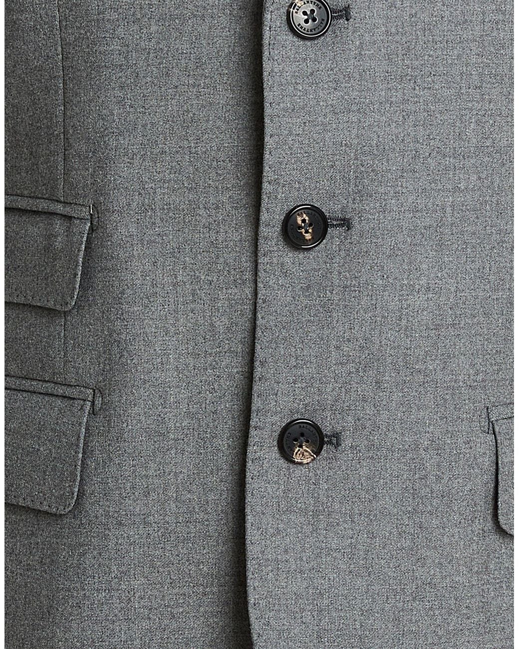 Ballantyne Gray Blazer Virgin Wool, Elastane for men