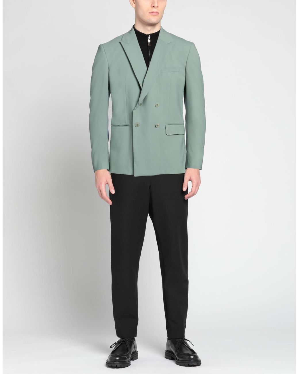 Low Brand Green Blazer for men