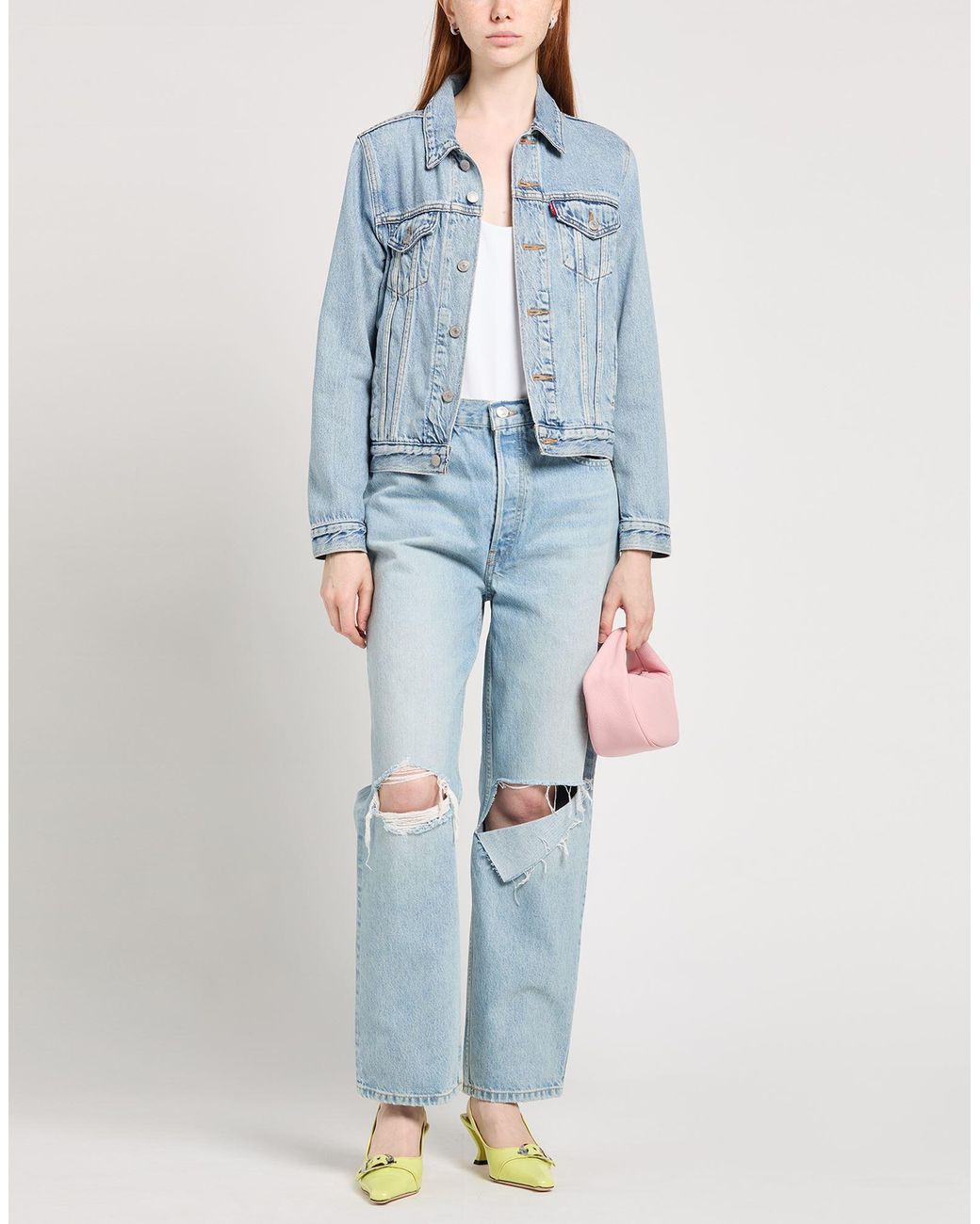 Re/done Blue Jeans Cotton