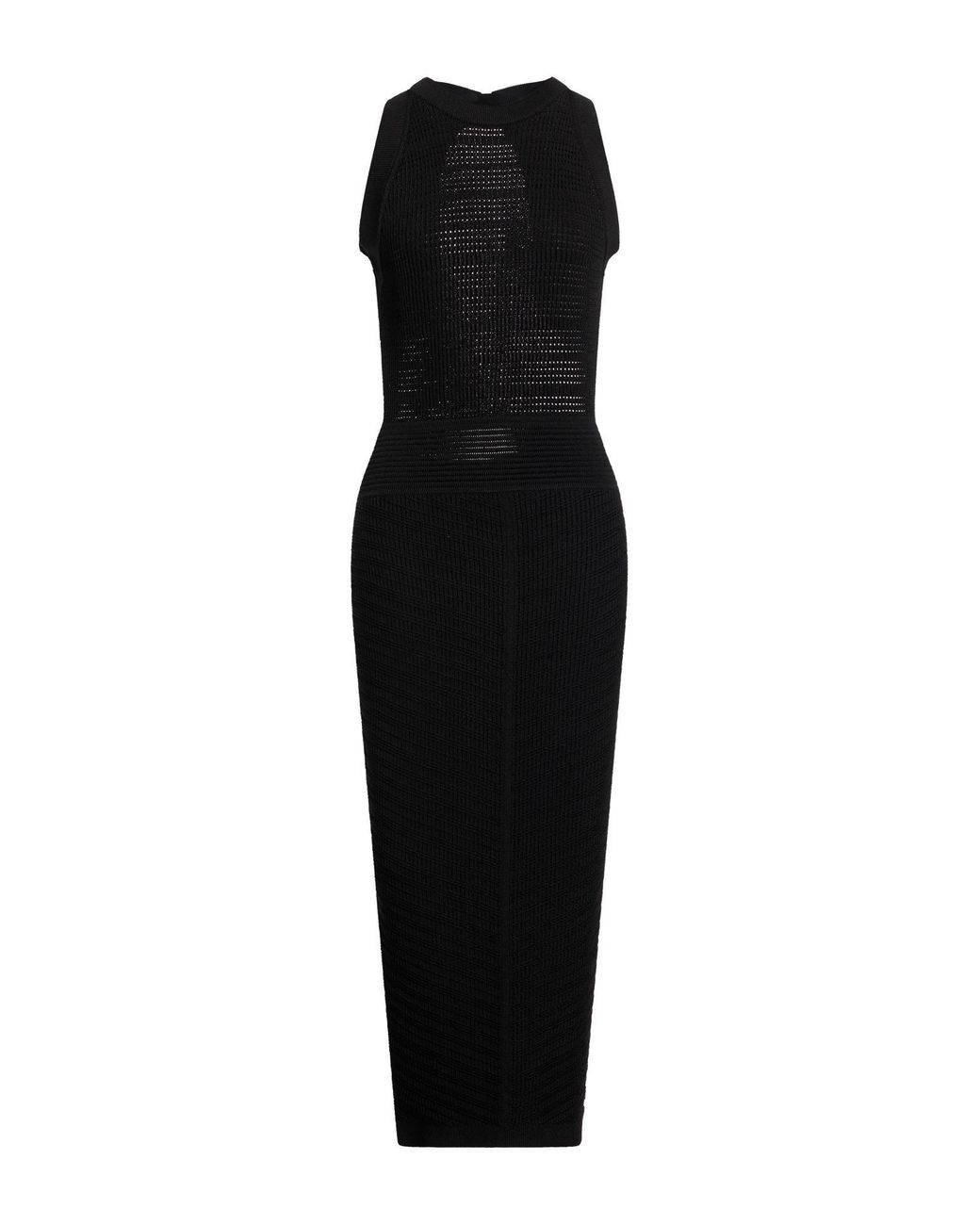 Balmain Black Maxi Dress