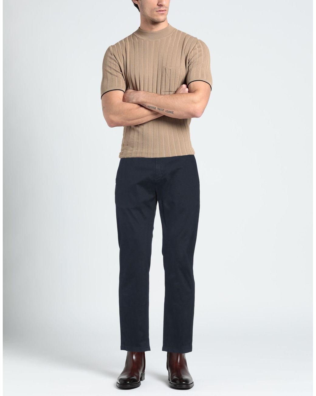 Department 5 Blue Trouser for men