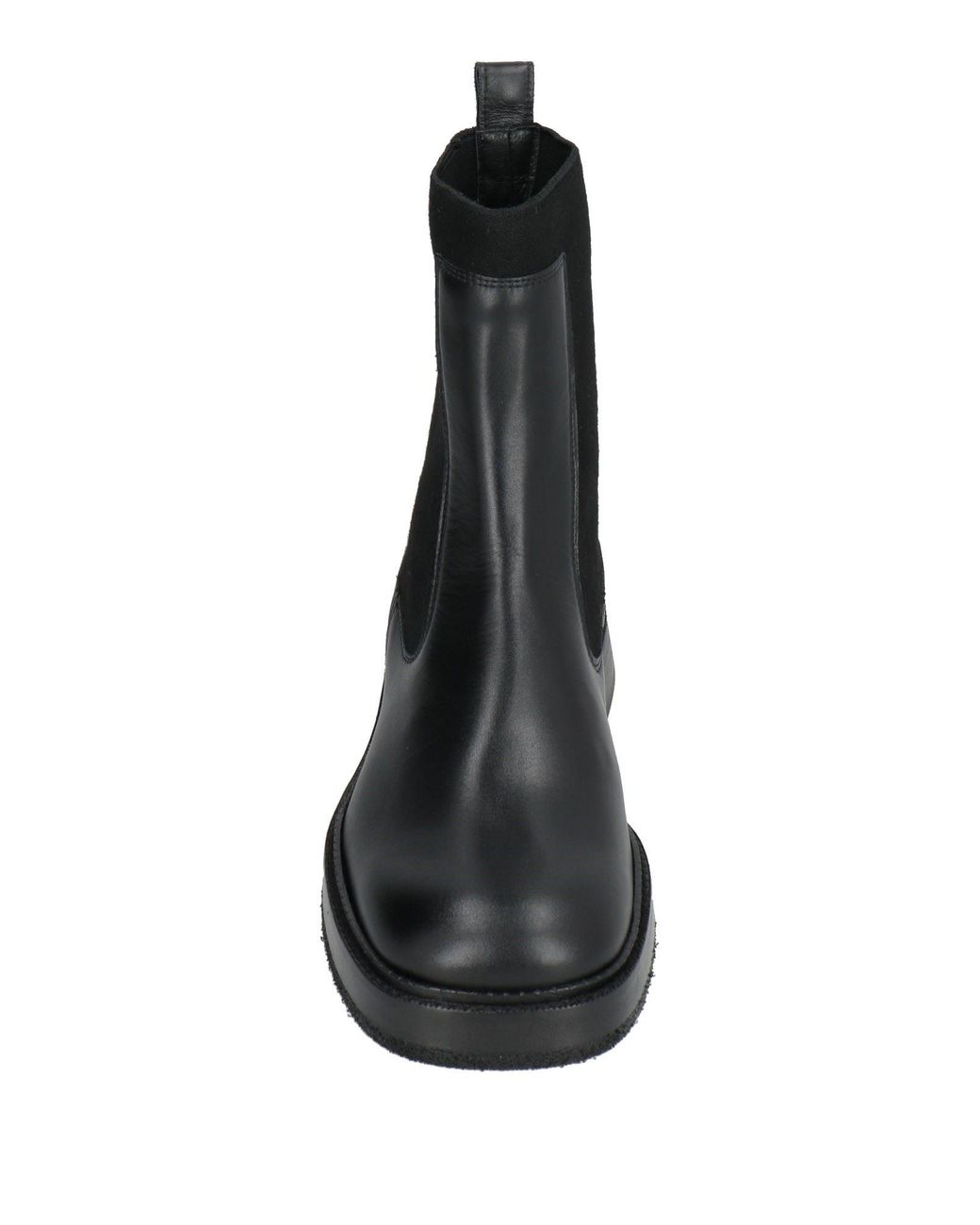 Ras Black Ankle Boots Leather