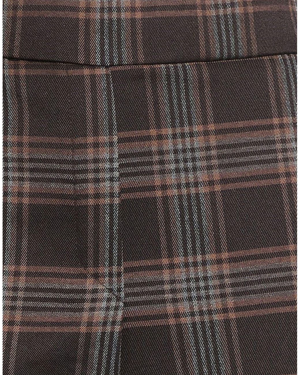 Oltre Gray Chocolate Pants Polyester, Viscose, Elastane