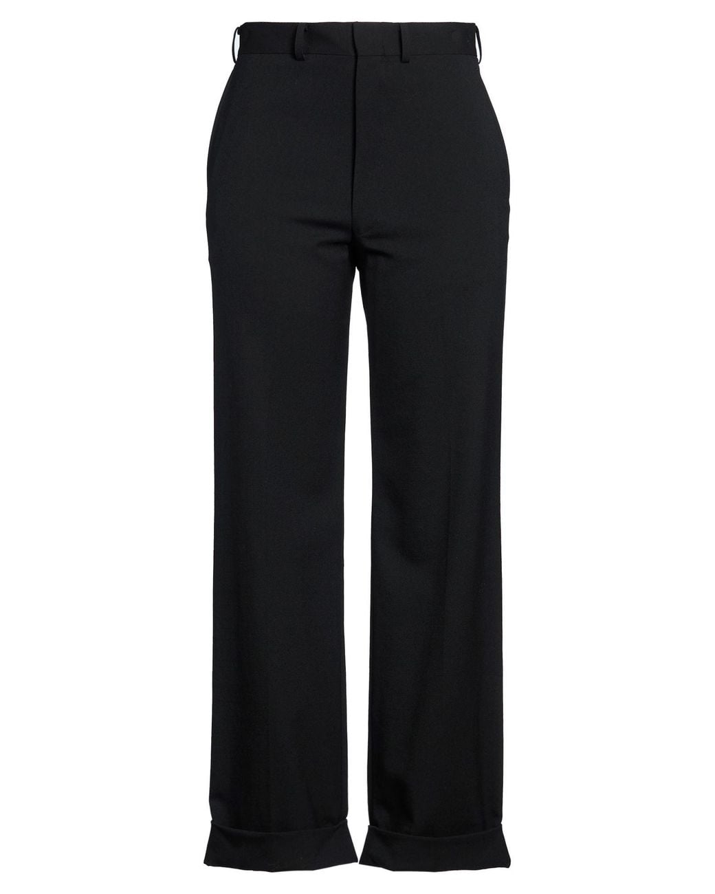 Junya Watanabe Black Pants Wool, Polyurethane