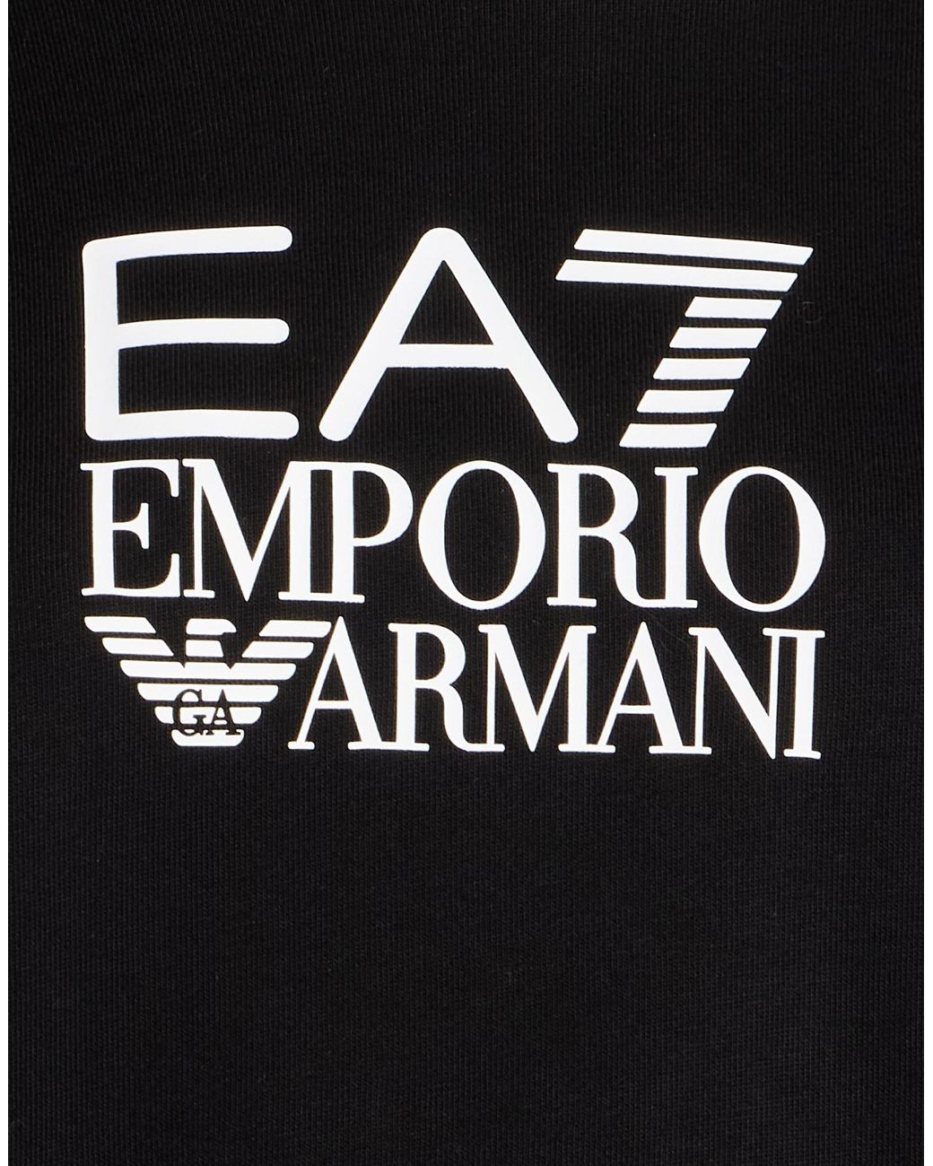 EA7 Black Sweatshirts