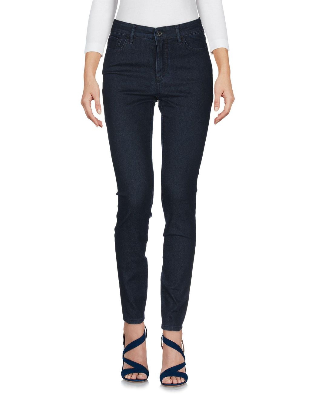 ARMANI EXCHANGE Blue Jeans Cotton, Polyester, Elastane