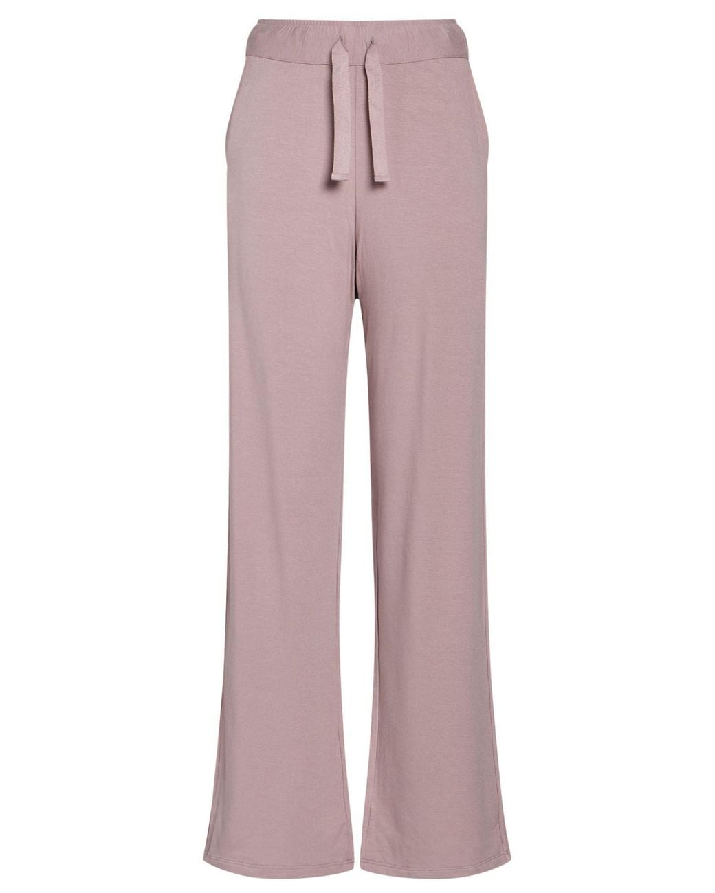 Majestic Filatures Purple Mauve Pants Viscose, Elastane