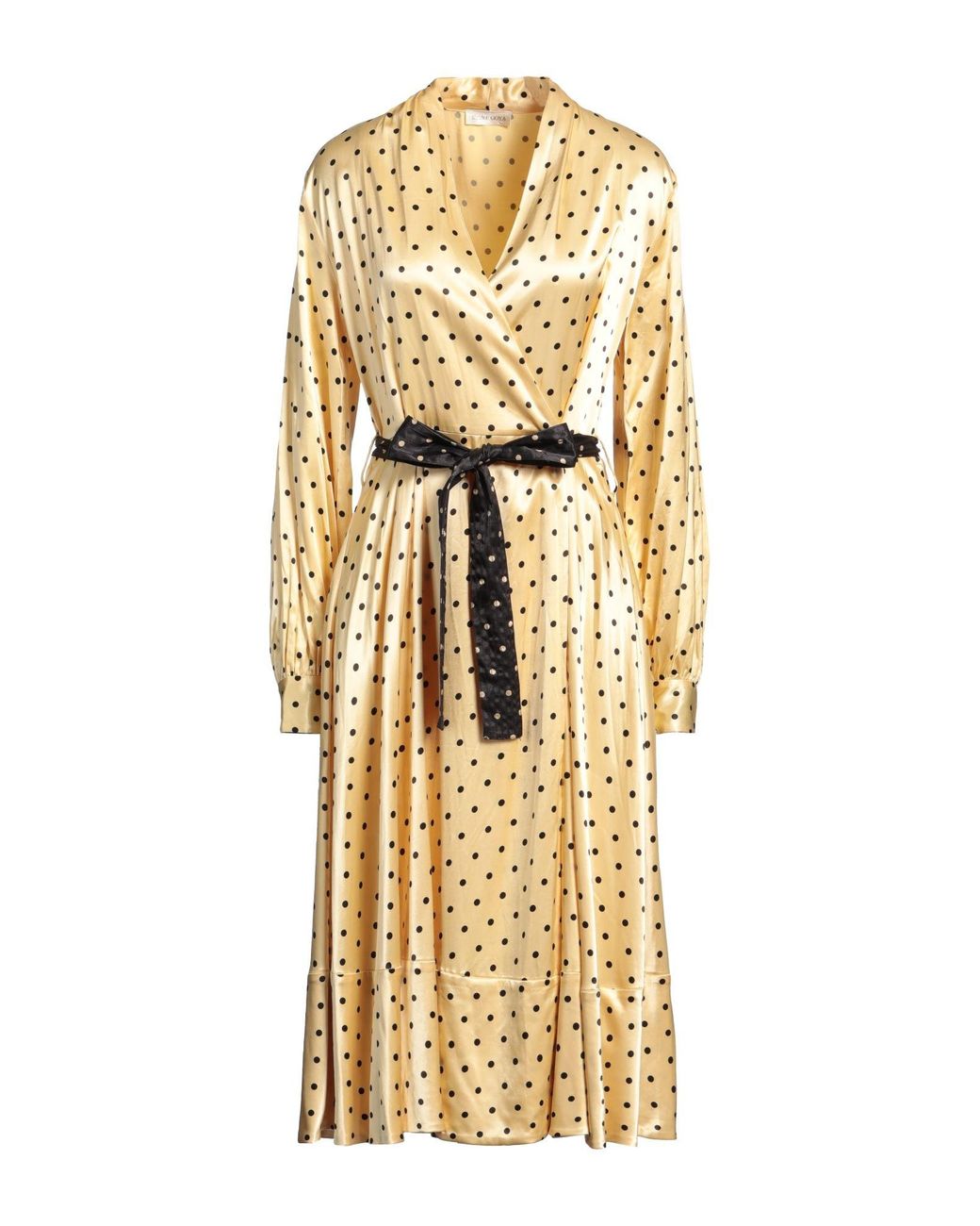 Stine Goya Metallic Midi Dress