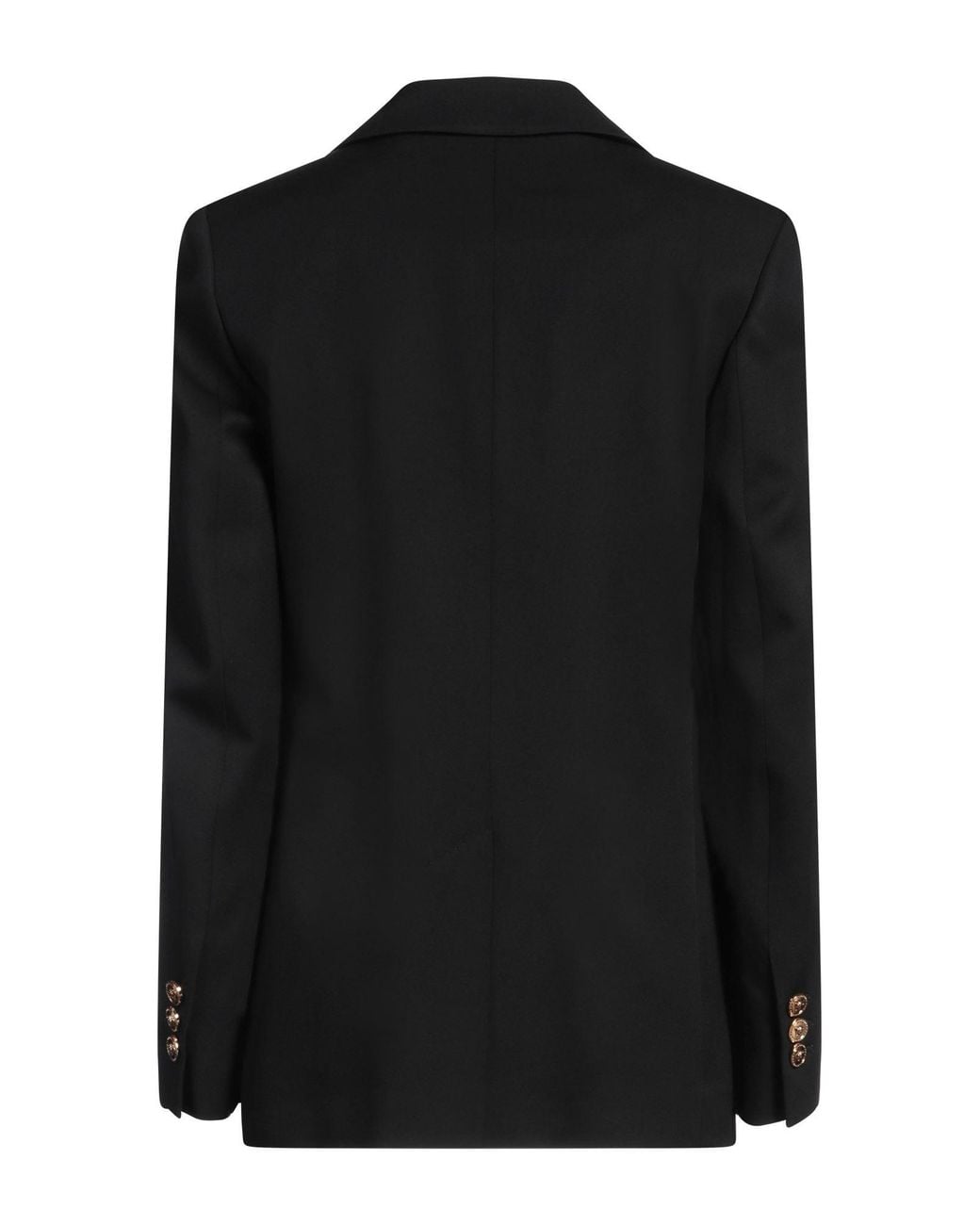 Versace Black Blazer Virgin Wool, Elastane