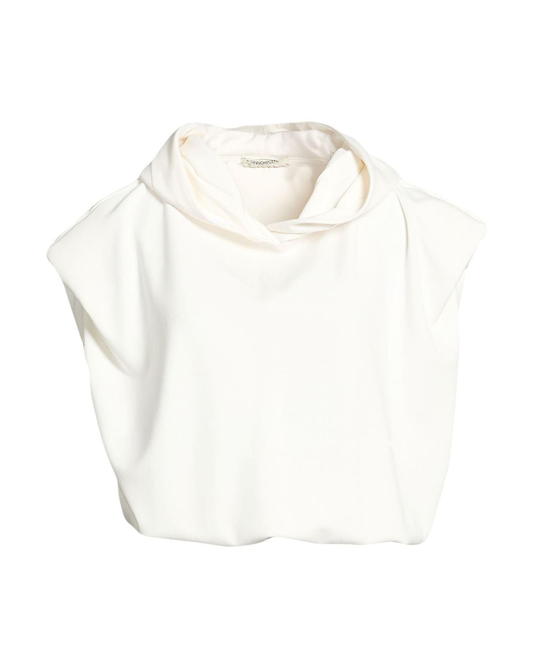 hinnominate White Sweatshirt Viscose, Polyester, Elastane