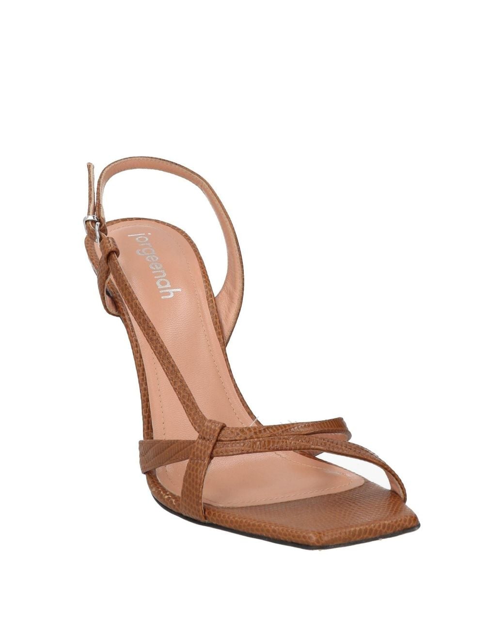 JORGEENAH Pink Sandals Leather