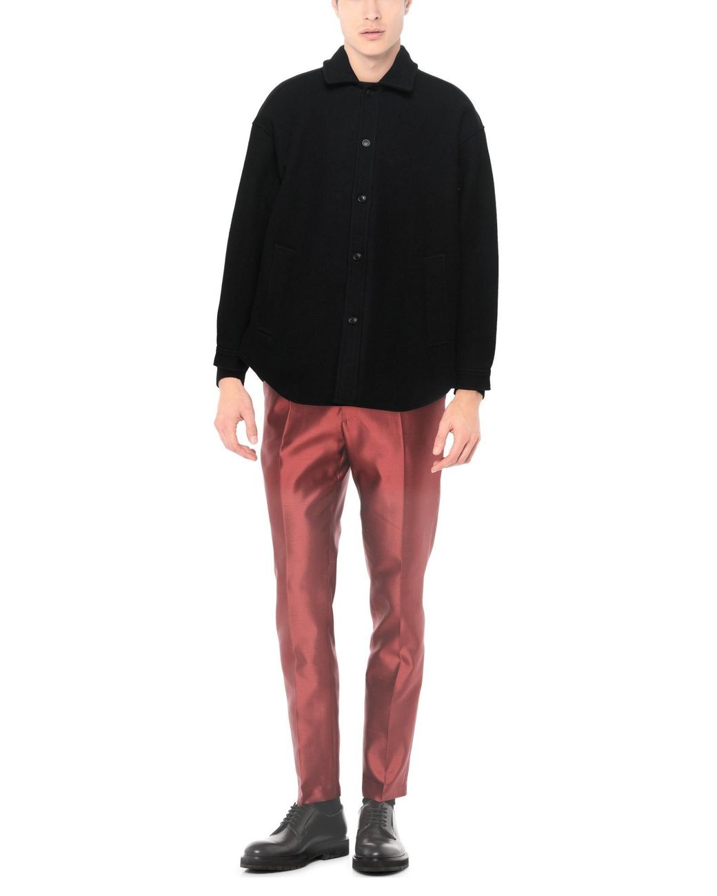 Lownn Coat Virgin Wool, Cashmere in Black for Men | Lyst Lownn Coat Virgin Wool, Cashmere in Black for Men | Lyst