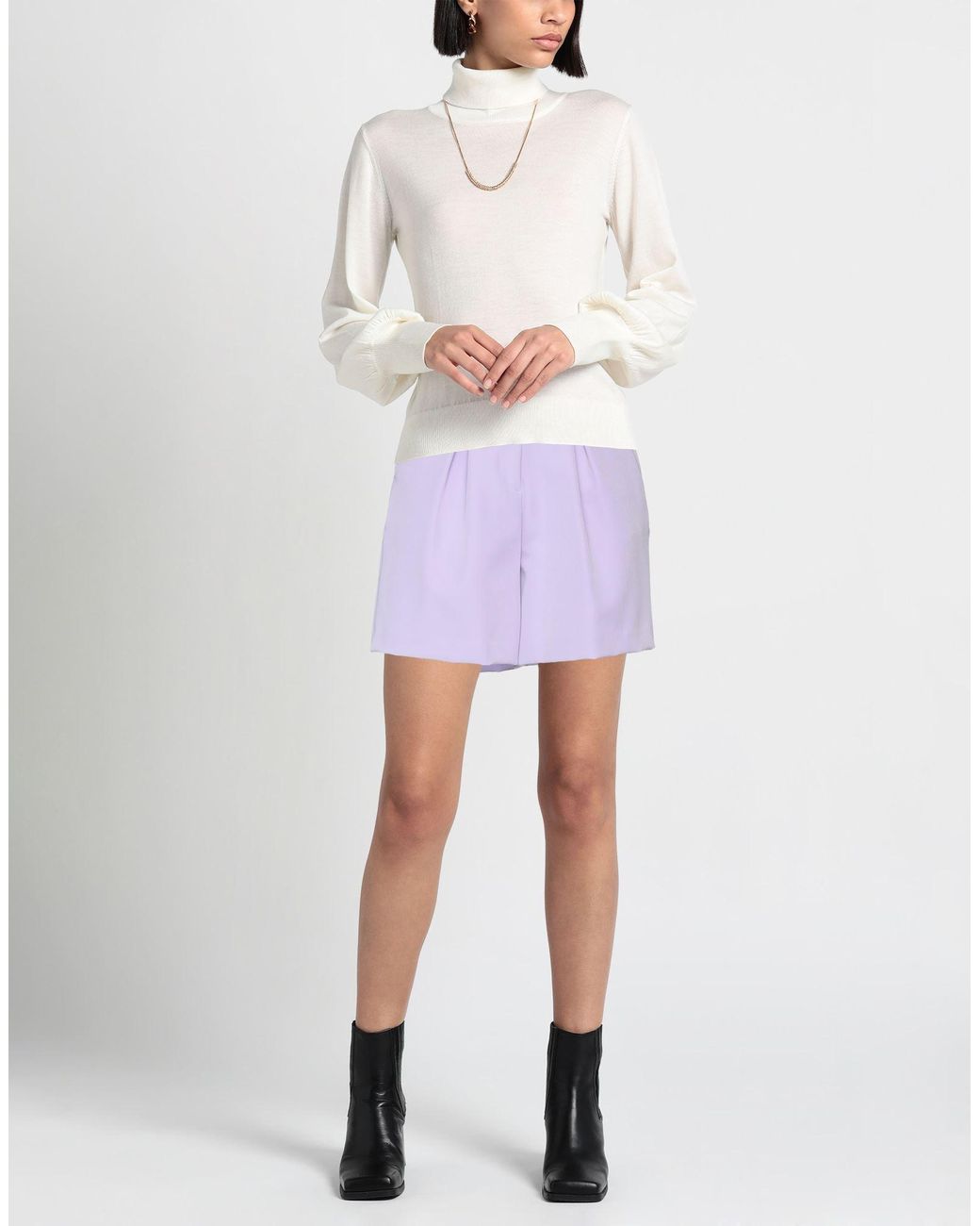 hinnominate Purple Shorts & Bermuda Shorts