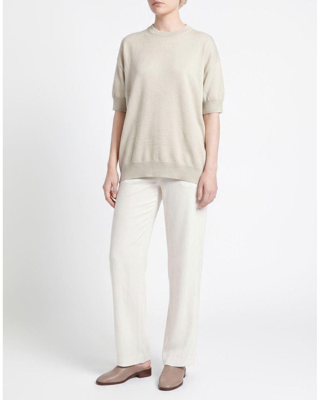 Jil Sander White Jumper
