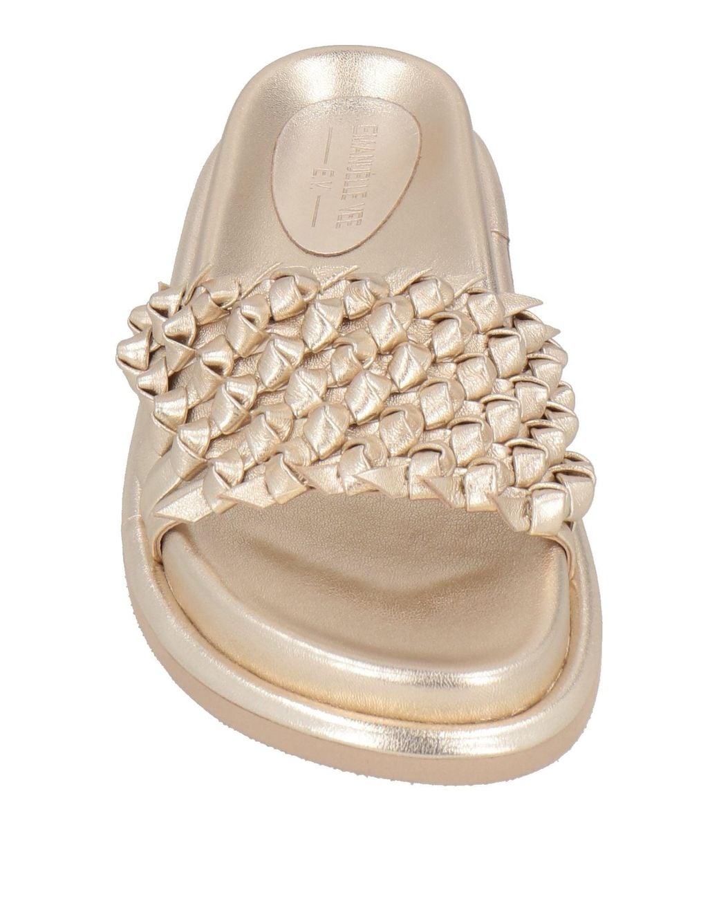 Emanuélle Vee Natural Sandals Leather