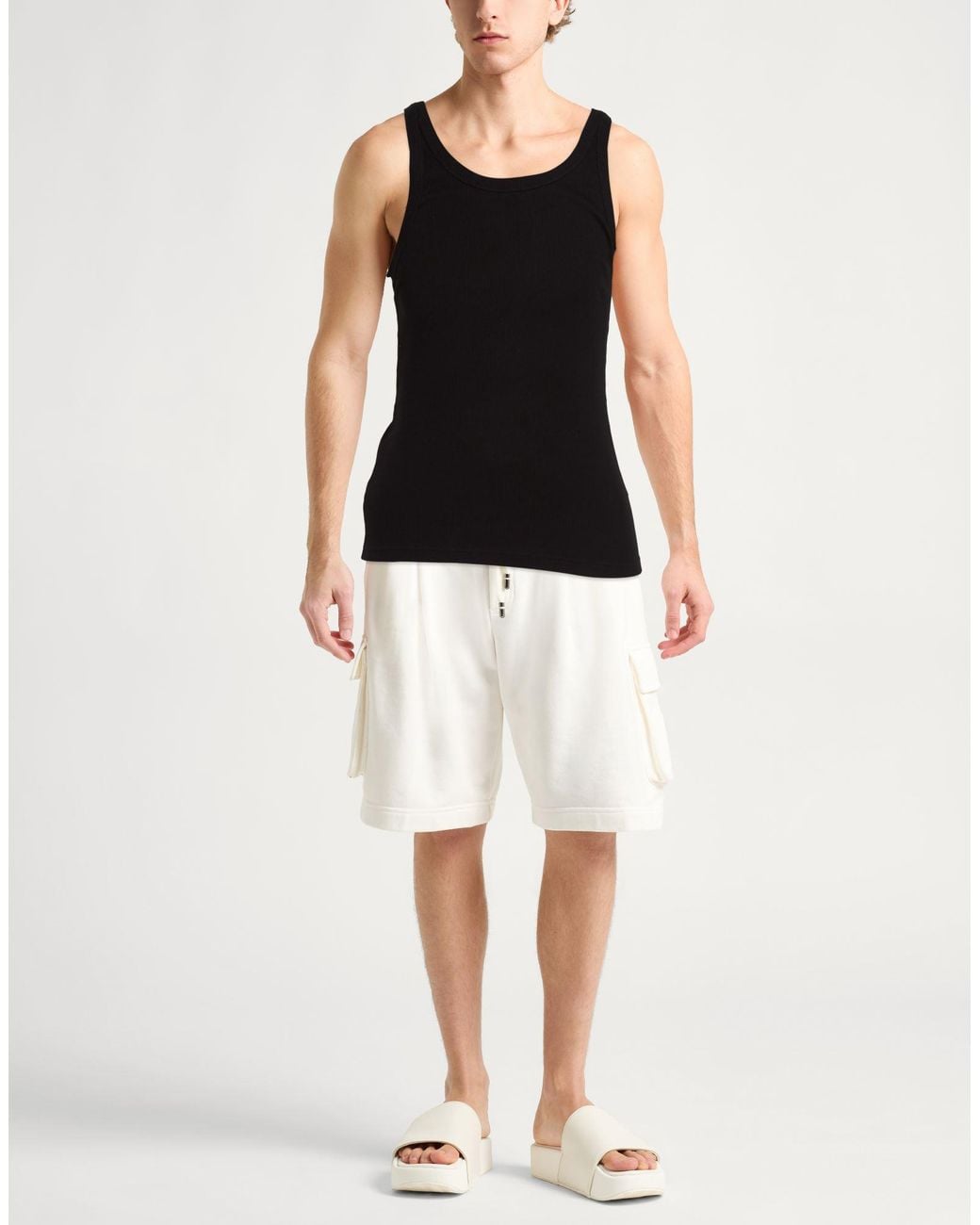 Dolce & Gabbana Black Tank Top for men