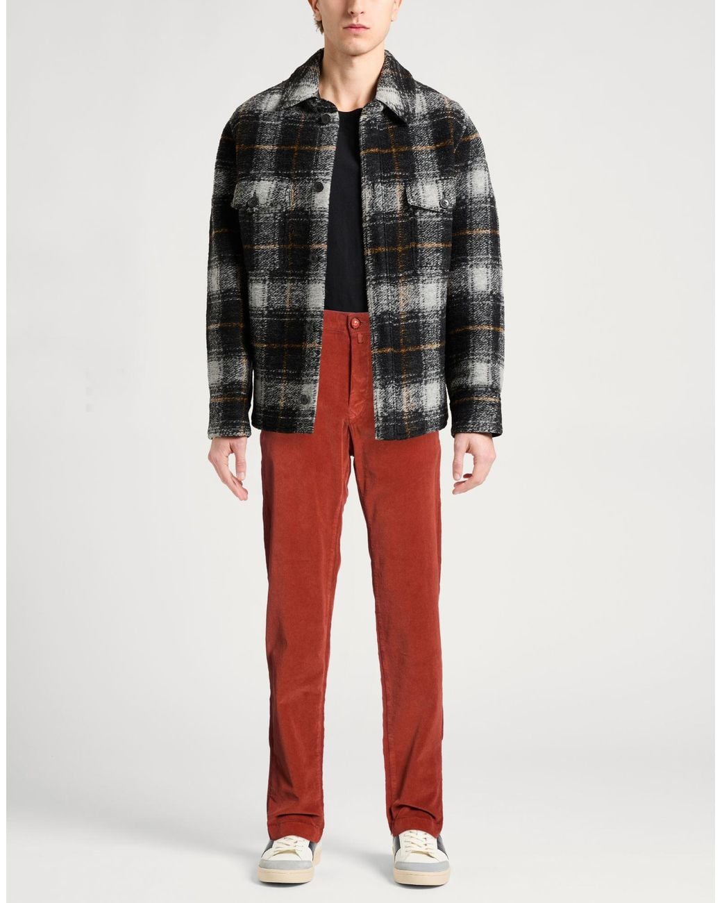 Jacob Cohen Red Pants for men