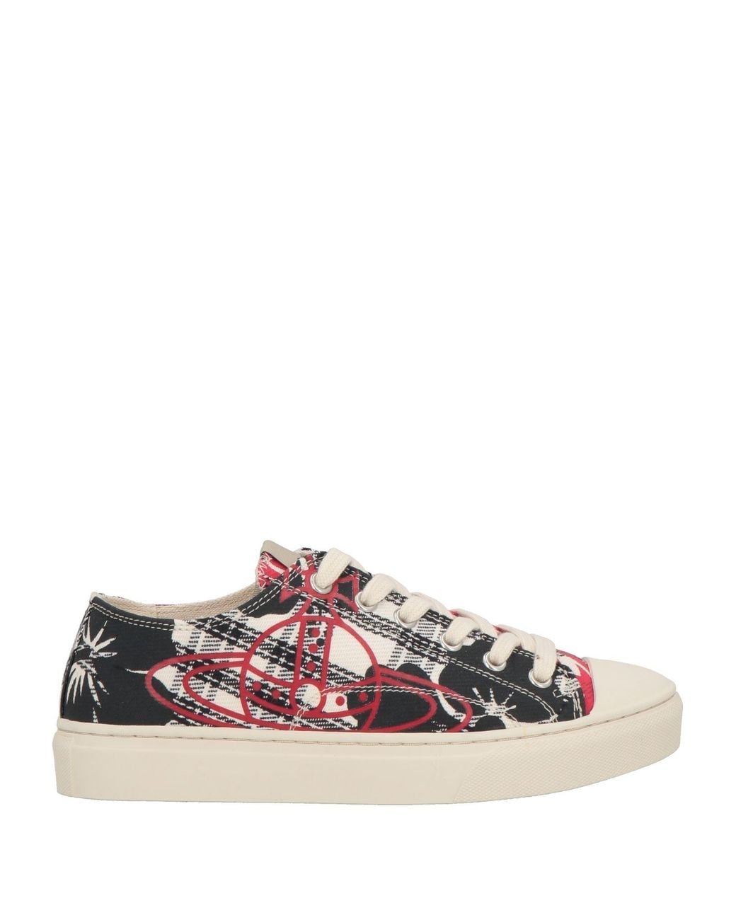 Vivienne Westwood Pink Cream Sneakers Textile Fibers