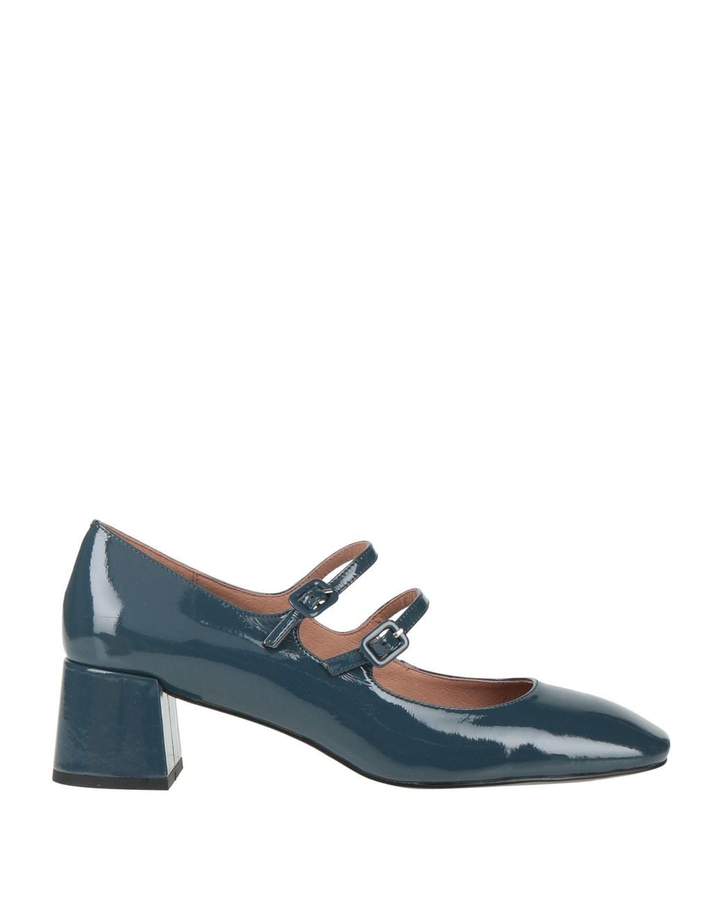 Bibi Lou Blue Slate Pumps Leather