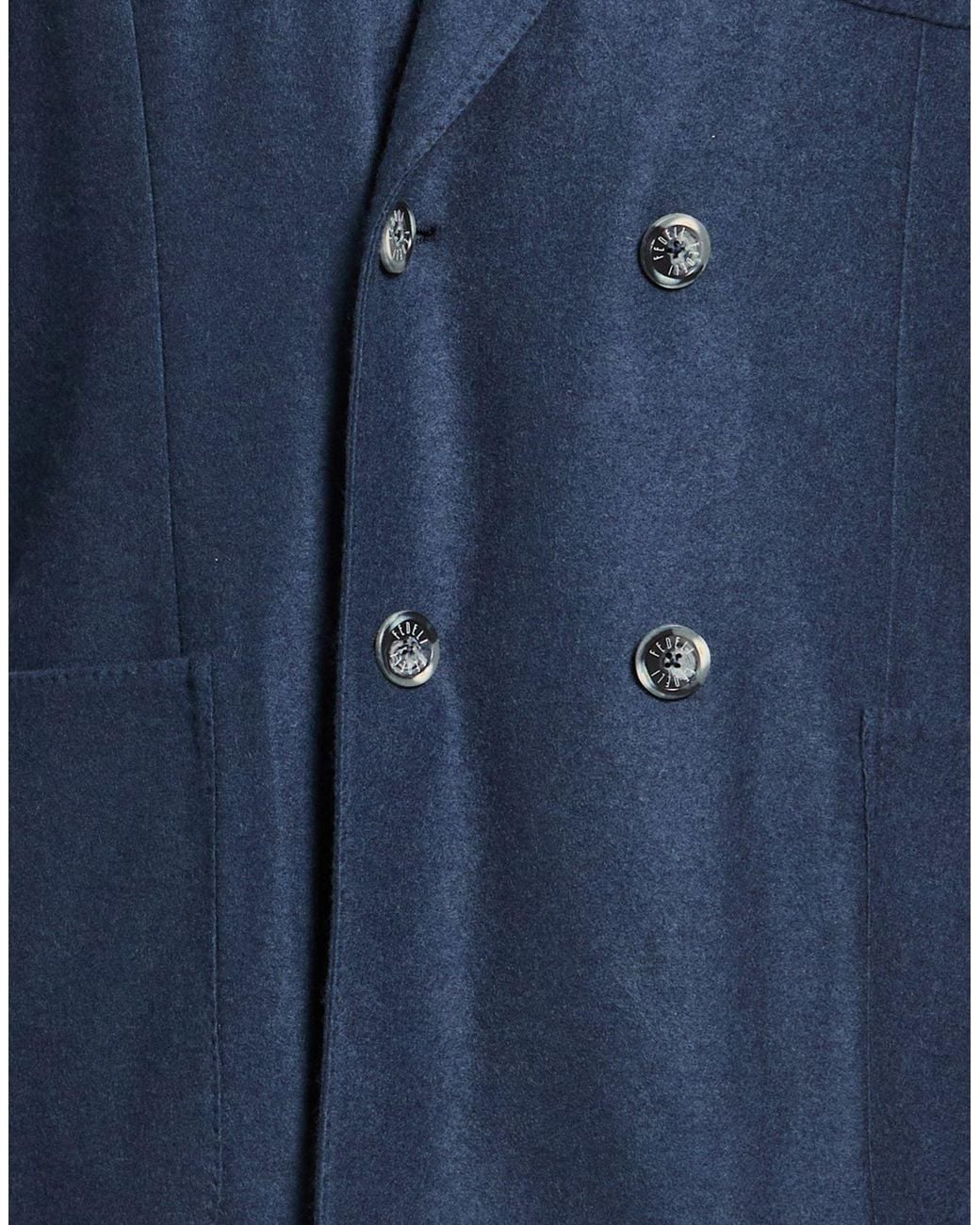 Fedeli Blue Blazer for men