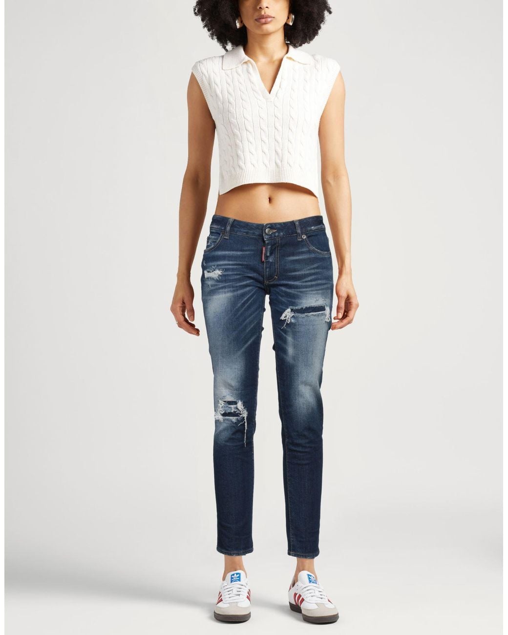 DSquared² Blue Jeans Cotton, Elastane