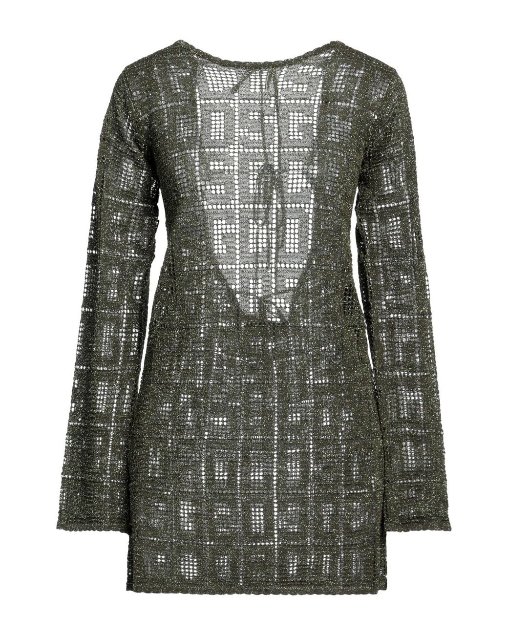 Gcds Gray Mini Dress