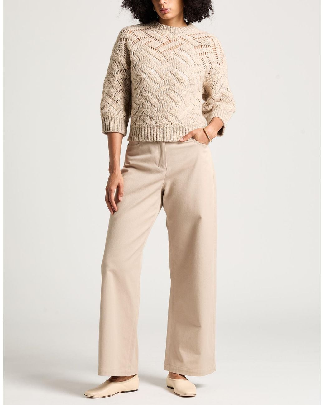 Pullover di Peserico in Natural
