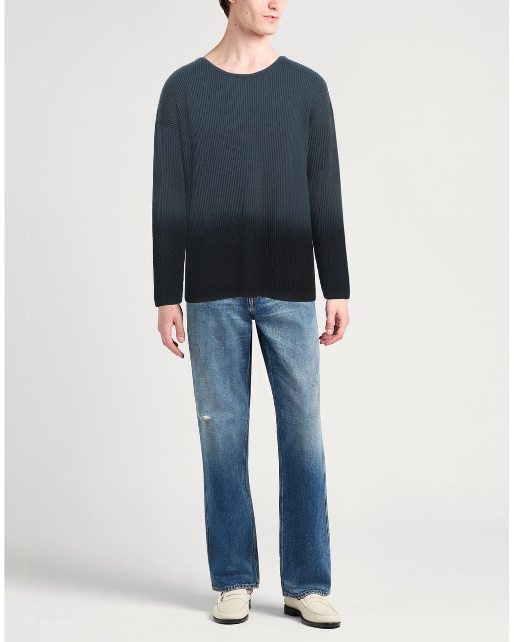 Pullover di Giorgio Armani in Blue da Uomo