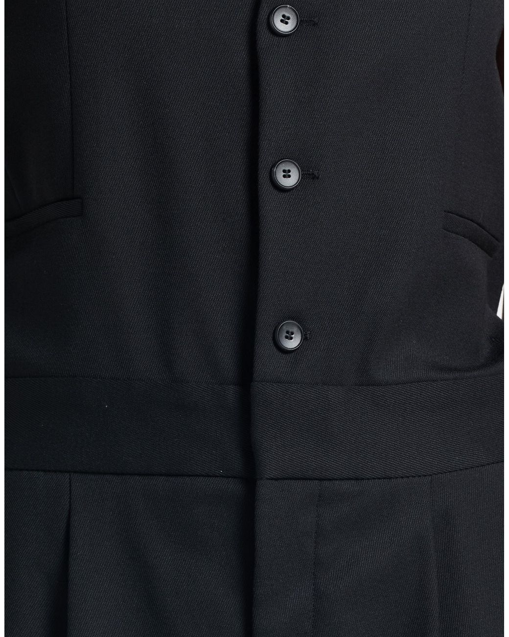 HUGO Blue Jumpsuit Wool, Polyester, Elastane