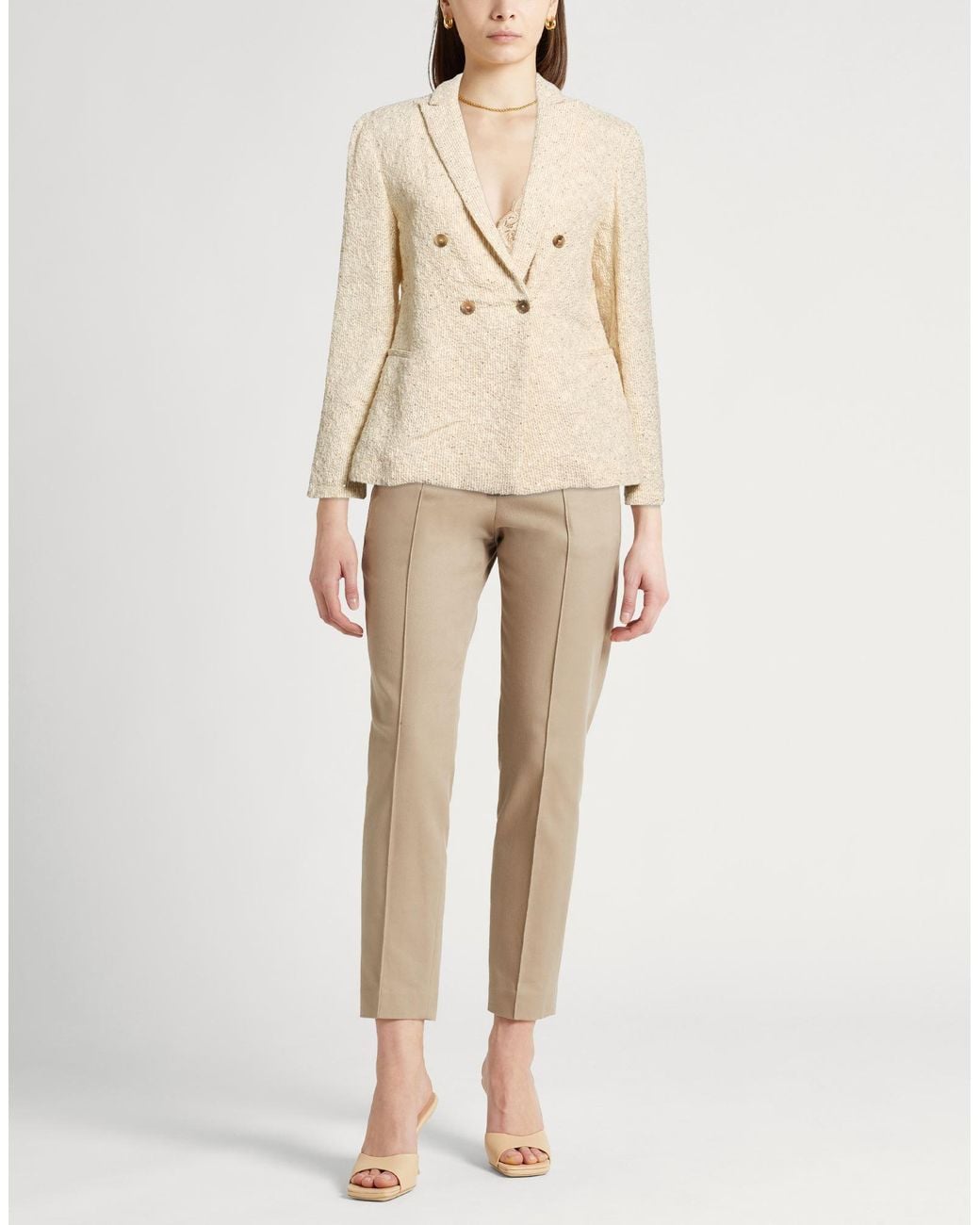 Fabiana Filippi Natural Blazer