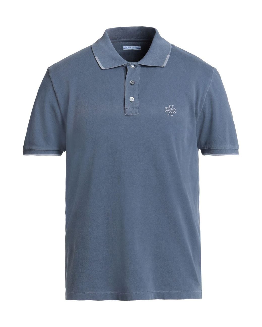 Jacob Cohen Blue Polo Shirt Cotton, Elastane for men