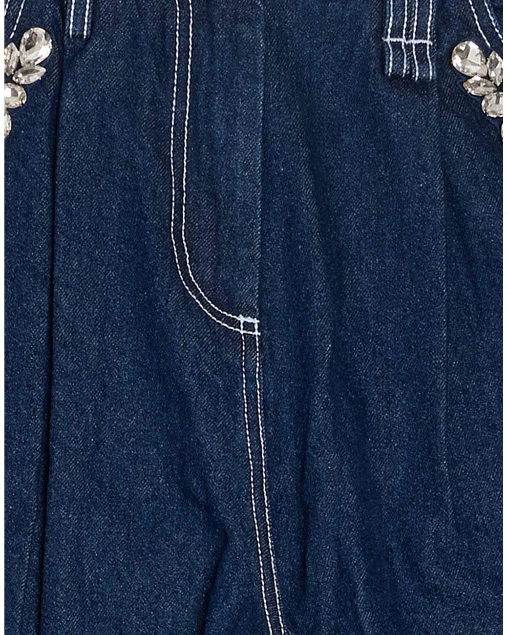 Simone Rocha Blue Jeans Cotton