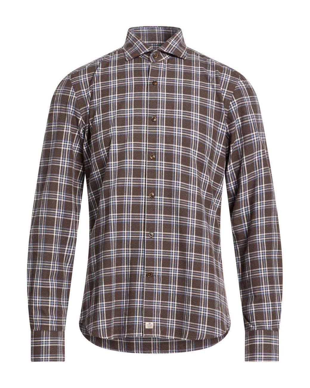 Sonrisa Gray Silvery Shirt Cotton for men
