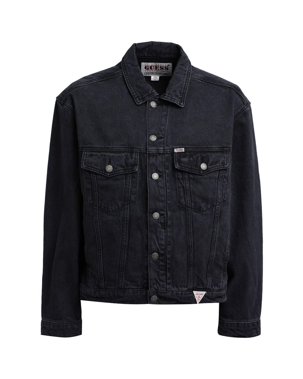 Guess Denim Outerwear in Blue for Men | Lyst