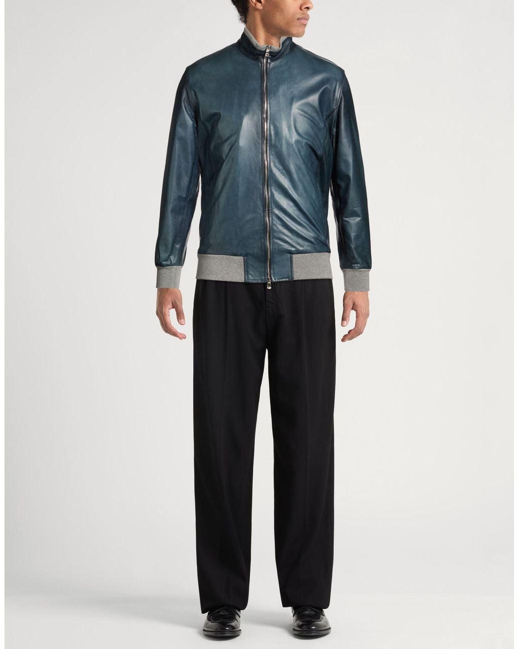 Barba Napoli Blue Jacket for men
