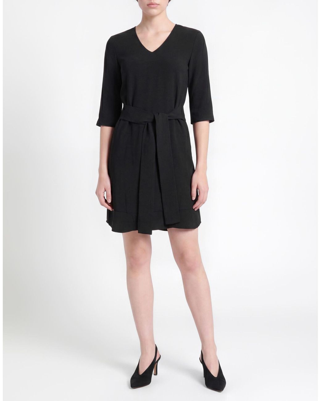 ARMANI EXCHANGE Black Mini Dresses